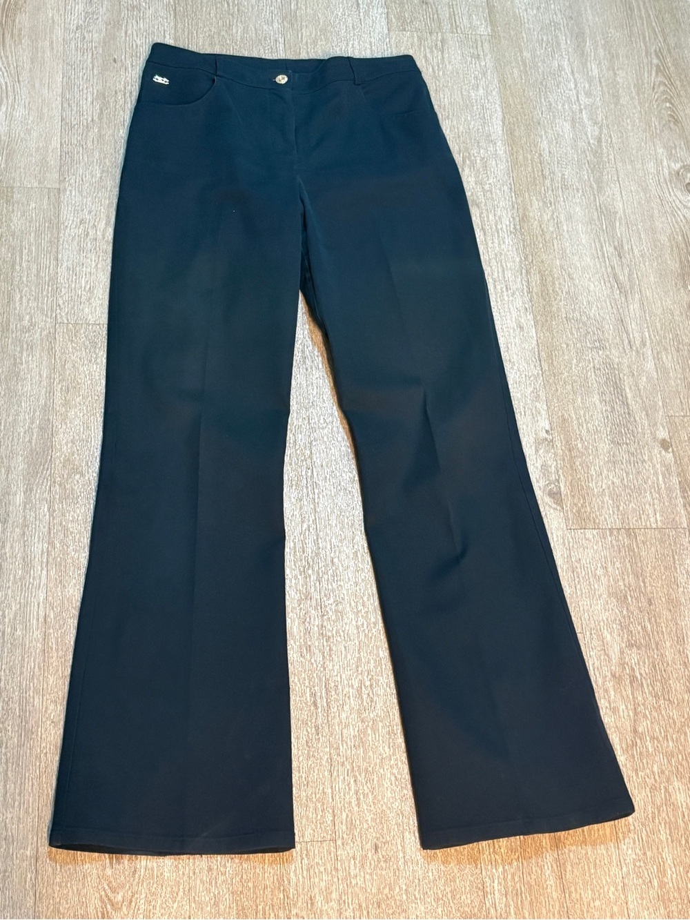 ST. JOHN SPORT WOMENS BLACK SLACKS SIZE 6